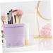 KOMBIUDA Makeup Brush Cleaning Bowl Retractable Silicone Scrub Cup Drying Rack Purple Multifunction Cleaner Silica Gel Makeup Brush Cleaner 9.2X9.2X8.6CM Purple - Buy Online on GoSupps.com