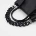 AUMEY Large Flat Chain Strap - Acrylic Chain Luxury Handbag Strap Fashionable Replacement Purse Clutches Handles for Purse Handbags DIY Crafts  15.7 inch of Each  (02- Black) - Buy Online on GoSupps.com