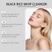 Black Rice Exfoliant Facial Cleanser Gentle Exfoliating Face Wash Moisture Face Exfoliator Foaming Cleanser Revitalizes and Softens Skin for Oily to Normal Skin Men and Women - Buy Online on GoSupps.com
