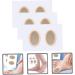 Healeved 3 Sheets Corn Pads for Toes Protective Cushion Corn Protectors for Toes Cushions Foot Sticker for Corns Toe Pads for Shoes Corn Patches Feet Nursing Stickers - Buy Online on GoSupps.com