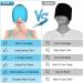 ACWOO Migraine Relief Cap - Reusable Cold Hot Therapy for Chronic Migraine, Tension Headache & Stress - Single-Sided Gel Ice Hot Head Wrap for Sinus Relief - Blue - Buy Online on GoSupps.com
