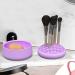 Niiyen Silicone Makeup Brush Stand MultiPurpose Beauty Tool Organizer Makeup Brush Storage Stand Silicone Makeup Brush Holder Painting Pen Brush Nail Clippers (Purple - Buy Online on GoSupps.com