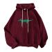 Mint Green Women's Cute Hoodie - Teen Girl Fall Sweatshirt | Casual Black Sweatshirt Women | Size M - Buy Online on GoSupps.com