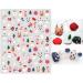 Christmas Cartoon Nail Stickers 10 Sheets Self-Adhesive Nail Decal for Kids Nail Art Decoration Design Supplies - Buy Online on GoSupps.com
