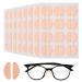 96 pairs MWOOT Soft Foam nose pads self -adhesive glasses pads non -slip thin nose pads for glasses glasses - skin color