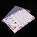 May Gifts Not Easy to Hurt Hands Fine Workmanship Clear Image Strong and Sturdy Nail Art Template Exquisite Craftsmanship Nail Art Stencil for Home Salon Shop(XY-B02) - Buy Online on GoSupps.com
