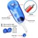 2PCS Neti Pot Sinus Rinse Kit - 300ml 10oz Nose Cleaner & Sinus Irrigation for Blocked Nose - Includes 2 Bottles, 4 Nozzles, and Nasal Spray - Buy Online on GoSupps.com