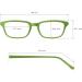 Edison & King +3.00 dpt Green Reading Glasses - Stylish & Comfortable International Shipping Available - Buy Online on GoSupps.com