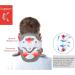Halskruff: Adjustable Cervical Spine Traction Device - Breathable Neck Protection & Fixation Clip for Neck Care - Buy Online on GoSupps.com