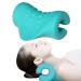 Neck Stretcher Neck Cloud - Cervical Traction Device for Neck Pain Relief Neck Support Neck Hump Corrector Pillow Neck and Shoulder Relaxer for TMJ Pain Relief and Cervical Spine Alignment(Blue)