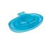 Roma Brights Rubber Curry Comb Aqua