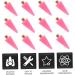 DOITOOL 12pcs Point Drilling Pen Wax Head Manicure Pen Head Wax Picker Microblading Machine Rhinestone Pen Head Jewelry Picker Head Nail Art Pen Tip Nail Picker Head Pink Pencil Replace - Buy Online on GoSupps.com