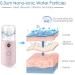Nano Facial Mister Pink 30ml Mini Water Mister for Face USB Mini Face Mist Nano Mist Sprayer Handy Moisturizing Mist Sprayer Facial Moisturizing Mist Rechargeable Handy Mister for Skin Care - Buy Online on GoSupps.com