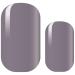 AVOA Beauty nail foil - "Over the Taupe" grey taupe single-coloured design 16 thin self-adhesive long-lasting nail wraps
