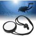 360-Degree Adjustable MAGT Diving Rearview Mirror HSJ-928 with Lanyard - Black/White - Buy Online on GoSupps.com