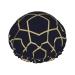 Geometric Lines Printed Shower Cap Bath Cap Waterproof Shower Caps Fits All Head Sizes All Hair Textures for Women Hair Bath Caps