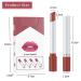 4 Colors Waterproof Matte Lipstick Set - Durable Velvet Lip Gloss | Non-Stick Fade-Resistant Cosmetics - Buy Online on GoSupps.com