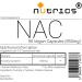 Nutrics NAC N Acetyl Cysteine 850mg 90 Capsules - Vegan Vegetarian Halal Kosher - 1 Month Supply - Buy Online on GoSupps.com