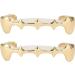 Restokki Hip Hop Braces - Brass Multipurpose Adjustable for Concerts & Halloween Parties (Gold) | International Shipping - Buy Online on GoSupps.com