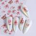 JMEOWIO 9 Sheets Moon Star SnakeNail Art Stickers Decals Self-Adhesive Nail Supplies Nail Art Design Decoration Accessories - Buy Online on GoSupps.com