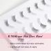 Emeda Transparent Strip Half Eyelashes - Natural Look Accent Lashes | 10 Pairs of Half Fake Corner Lashes for a Subtle Enhancement - Buy Online on GoSupps.com