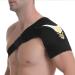 Shoulder Support - Neoprene Adjustable Shoulder Compression Brace Shoulder Strap Wrap Belt Band for Men Women Rotator Cuff Tear Injury Recovery (Yellow)
