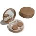 FCSHFC Portable Contact Lens Container Beauty Contact Storage Box Simple and Compact Double Companion Box (Color : B)