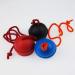 Zelerdo 6 Pack Rubber Pool Billiard Cue Chalk Holders with Cord - Red, Black, Blue (6 Pack) - Buy Online on GoSupps.com