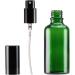 Yizhao 50ml Green Glass Spray Bottles - 12PC Set for Essential Oils Cosmetics Cleaning & Aromatherapy - Buy Online on GoSupps.com