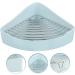ORFOFE Small Pet Ceramic Toilet Anti-Fall Bunny Hamster Litter Pan Chinchilla Potty Tray Pet Potty Ceramics 24x18.5cm Sky-blue - Buy Online on GoSupps.com