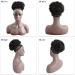 YAMEL Afro Puff Drawstring Ponytail Large Bun Extensions Darkest Brown Synthetic Updo Hair Pieces for Black Women Darkest Brown Large (Pack of 1) - Buy Online on GoSupps.com