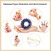 10 Acupressure Rings for Finger Massage | Stress Relief & Improved Circulation | Stress Reduction Massage Rings | International Shipping - Buy Online on GoSupps.com