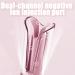 Yuehuam Automatic Curling Iron Auto Hair Curler Wand with 10 Level Adjustable Temp and Up to 446 360 Rotating Curling Iron for Hair Styling Medium/Short/Chest Long Hair All Hair Type Pink - Buy Online on GoSupps.com