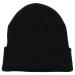 Top Level Beanie Men Women - Unisex Cuffed Plain Skull Knit Hat Cap Black