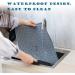 Silicone Pet Feeding Mat - Waterproof Anti-Slip Placemat for Dogs and Cats - Raised Edges to Prevent Spills - 15.7x11.8 Light Grey - Buy Online on GoSupps.com