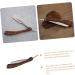 Buy Minkissy 3-in-1 Rapid Folding Knife Blade Holder Stainless Steel Hairdressing Razor with Rasm Wood Handle - Perfect for Professional Grooming - Buy Online on GoSupps.com