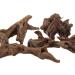 emours Natural Driftwood Branches Reptiles Aquarium Decoration Assorted Size Small 4 Pieces - Buy Online on GoSupps.com