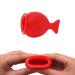 Gpoizmo Lips Plumper Device,Natural Lip Filler Beauty Pump Enhancer Tool, Soft Silicone Pout Lips Enhancer Plumper Tool,Self-Suction Fuller Lips Sexy Lip Mouth Tool (Fish mouth)