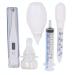 Apex Pediatric Health Kit - Infant Care Kit - Includes Digital Thermometer  Baby Nasal Aspirator  Medicine Dropper  Medicine Syringe  Pacifier Medicine Dispenser
