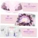 POPETPOP 7 Pcs Nail Art Crystal Cup Nail Monomer Liquid Bowl Glass Nail Dish Nail Dappen Dish Glass Container with Lid Nail Powder Dish Crystal Dappen Dish White Crystal Frosted Glass Dish 5.5x5.5cmx7pcs Pinkx7pcs - Buy Online on GoSupps.com