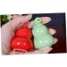 Zerodeko 2pcs Lip Balm Containers Powder Container Food Container Tea Jar Tea Travel Candy Cosmetic - Buy Online on GoSupps.com