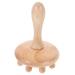 Fomiye's hand massager neck massage device made of wood massage body brush made of wood massage device foot massage device massage ball.