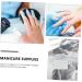 Anneome 300 pi ces Foil Nail Gel Remover Wraps avec Coton Cellulose pour Soins Ongles Dissolvant Vernis Gel Facile Enlever Protection Anti- vaporation pour Manucure Professionnelle et - Buy Online on GoSupps.com