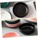 Milisten 6 Pcs Sauce Dish Vinegar Dish Ceramic Dipping Bowls Ceramic Sauce Bowl Saucer Serving Dishes Ceramic Sauce Plates Dip Bowls for Parties Mini Bowl Ceramics Japanese-Style re-usable 9X9X2.5CMx3pcs Blackx3pcs - Buy Online on GoSupps.com