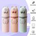 Nizirioo 4-Piece Portable Toothbrush Cup Set | Travel Toothbrushes for Camping & Home | Multi-Color (White Green Pink) - Buy Online on GoSupps.com