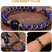 GLEAVI Anti Motion Sickness Bracelet - Wear-resistant Blue Agate & Tiger Eye Stone for Men & Women | Stylish Pregnancy & Nausea Relief Accessory - Buy Online on GoSupps.com