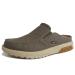 YONGJIA Men's Slip On Loafers with Arch Support Plantar Fasciitis Foot and Heel Pain Relief Orthopedic Casual Slippers Diabetic Bunions Boat Shoes 13 Grey