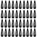 DAZISEN 40 Pack Hair Clips For Girls Metal Snap Kids Barrettes Women'S Hair Accessories Colorful Candy Lovely Simple Hairstyle Clips Black