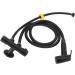 Bidet Spray Head G1/2 - High Pressure Handheld Bidet Sprayer Set | Black Bathroom Accessories - Buy Online on GoSupps.com