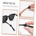 Buy Housoutil Silicone Glasses Ear Bracket - 20 Pairs of Anti-Slip Covers & Earring Cushions for Secure Glasses Fit | Durable Black Gel Eye Frame Hooks - Buy Online on GoSupps.com